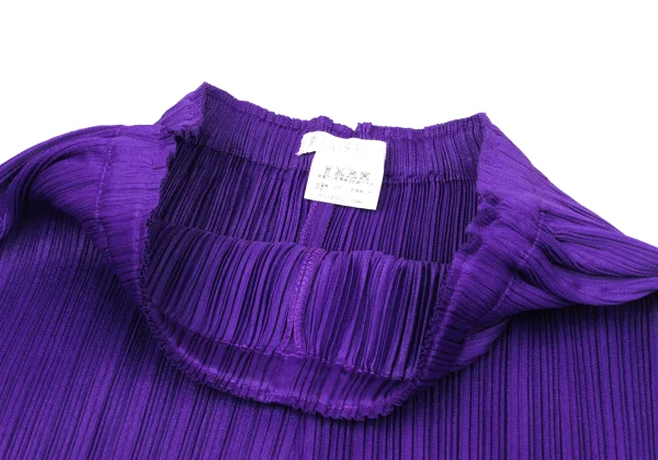 PLEATS PLEASE Hem Fringe Cutting T Shirt & Skirt K-170778_015