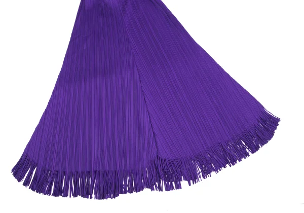 PLEATS PLEASE Hem Fringe Cutting T Shirt & Skirt K-170778_016