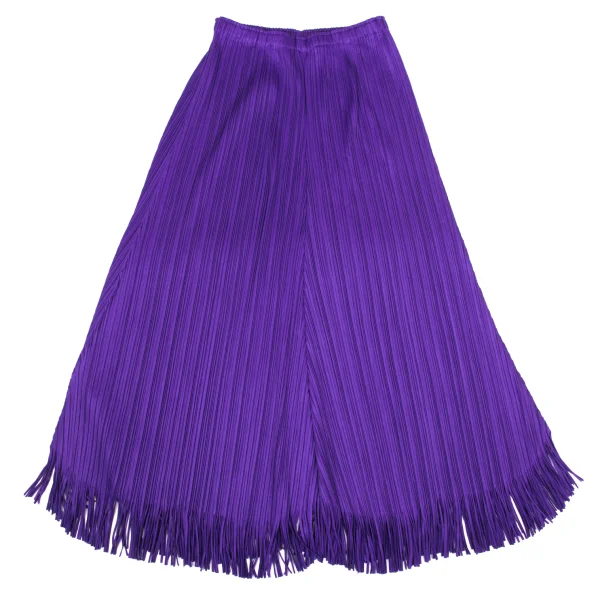 PLEATS PLEASE Hem Fringe Cutting T Shirt & Skirt K-170778_018