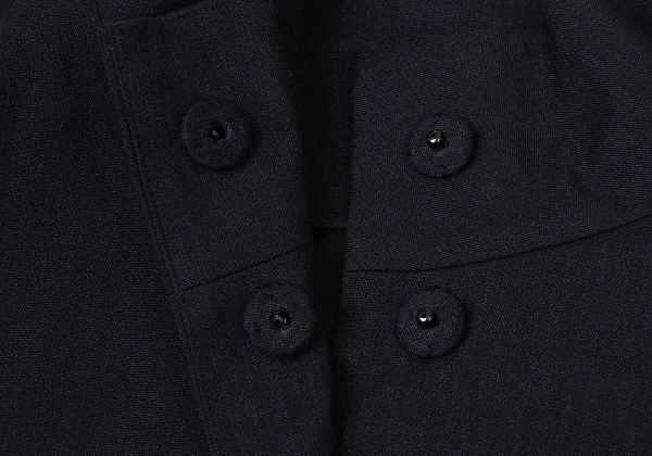 ISSEY MIYAKE HaaT Blended Linen Snap Button Jacket K-170780_005