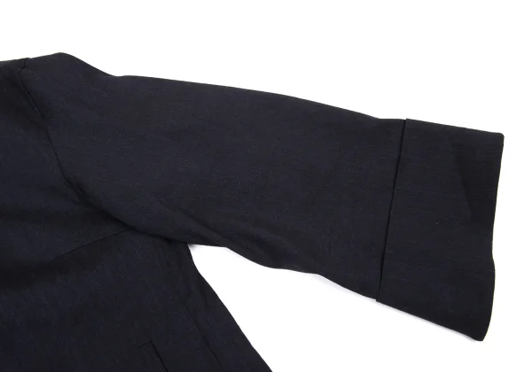 ISSEY MIYAKE HaaT Blended Linen Snap Button Jacket K-170780_007