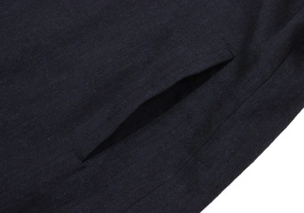 ISSEY MIYAKE HaaT Blended Linen Snap Button Jacket K-170780_011