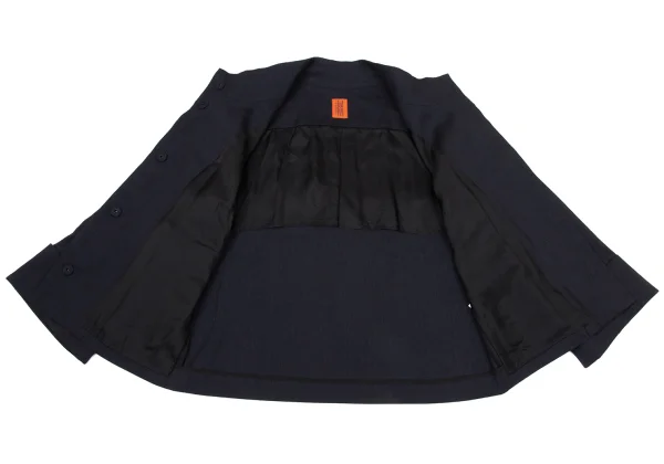 ISSEY MIYAKE HaaT Blended Linen Snap Button Jacket K-170780_012