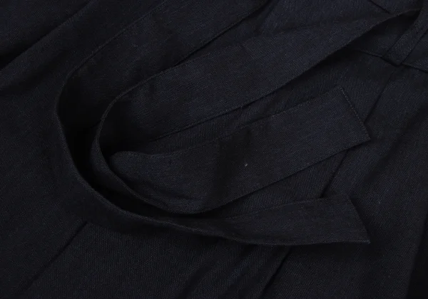 ISSEY MIYAKE HaaT Blended Linen Belt Wide Pants K-170781_003