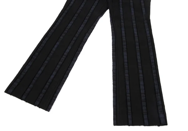ISSEY MIYAKE Cotton Blend Stretch Striped Pants K-170786_007
