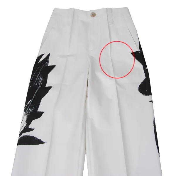 ISSEY MIYAKE Art Print Stretch Pants K-170787_002