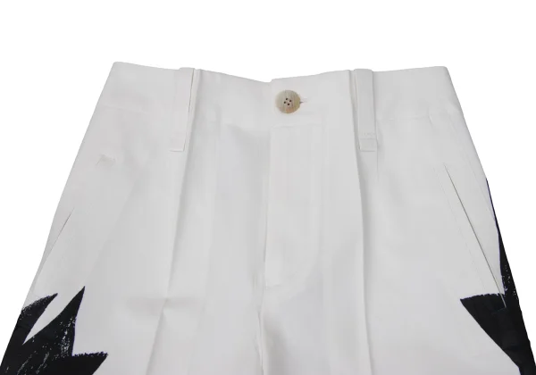 ISSEY MIYAKE Art Print Stretch Pants K-170787_004