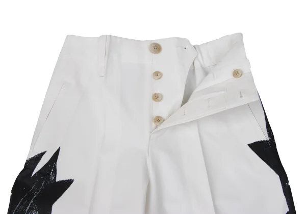 ISSEY MIYAKE Art Print Stretch Pants K-170787_007
