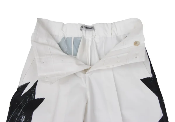 ISSEY MIYAKE Art Print Stretch Pants K-170787_008