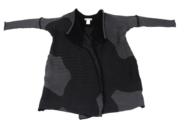 ISSEY MIYAKE MEANDER KNIT Buttonless Knit Long Cardigan K-170788_002