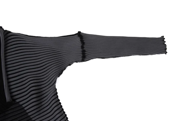 ISSEY MIYAKE MEANDER KNIT Buttonless Knit Long Cardigan K-170788_005