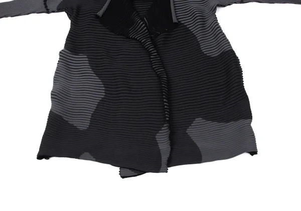 ISSEY MIYAKE MEANDER KNIT Buttonless Knit Long Cardigan K-170788_007