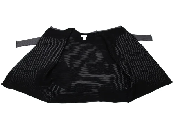 ISSEY MIYAKE MEANDER KNIT Buttonless Knit Long Cardigan K-170788_009