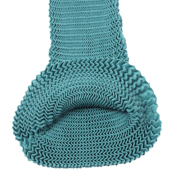 ISSEY MIYAKE SPONGY Zigzag Pleated Sleeveless Dress K-170789_008