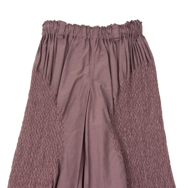 ISSEY MIYAKE Cotton Poly Shirring Design Shirt & Pants K-170793_013