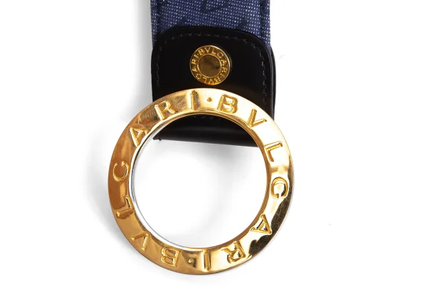 BVLGARI Logo Mania Denim Belt K-170796_005
