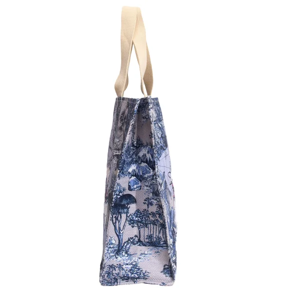 Christian Dior Animal Map Printed Tote Bag K-170801_004
