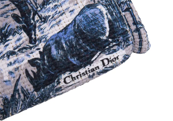 Christian Dior Animal Map Printed Tote Bag K-170801_010