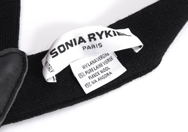 SONIA RYKIEL Wool Angola Knit Suspenders K-170803_007