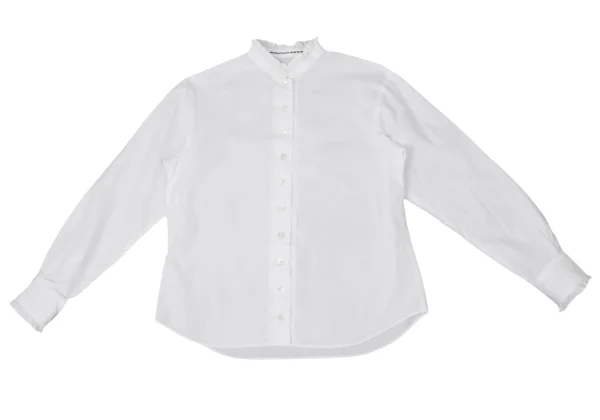 Mademoiselle NON NON Frilled Band Collar Blouse K-170806_002