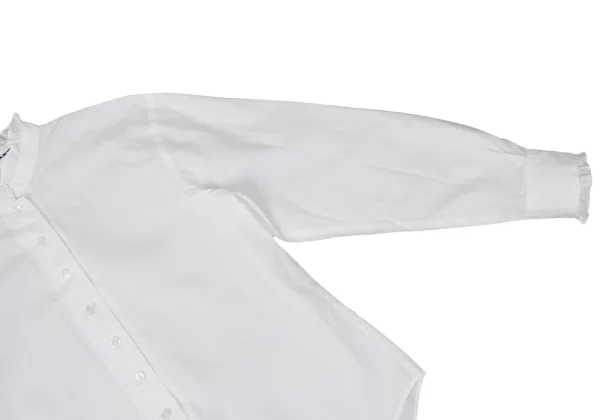 Mademoiselle NON NON Frilled Band Collar Blouse K-170806_006