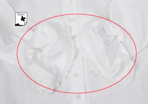Mademoiselle NON NON Frilled Band Collar Blouse K-170806_008