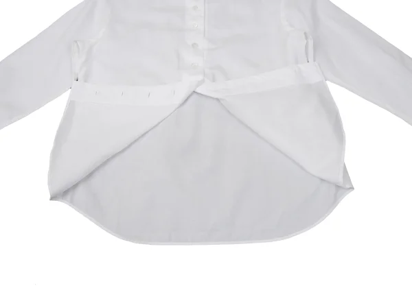 Mademoiselle NON NON Frilled Band Collar Blouse K-170806_010