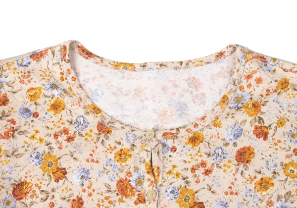 Mademoiselle NON NON Cotton Floral Print T-shirt K-170807_003