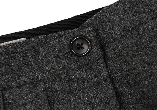MARGARET HOWELL Wool Pleats Wrap Skirt K-170809_006