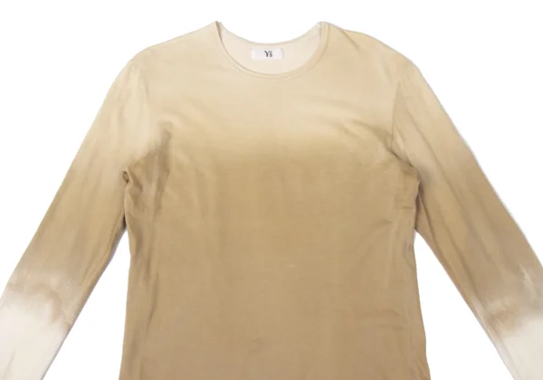 Y's for men Logo Dyed Gradation T Shirt K-170814_002