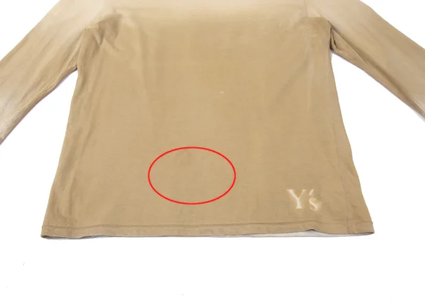Y's for men Logo Dyed Gradation T Shirt K-170814_006
