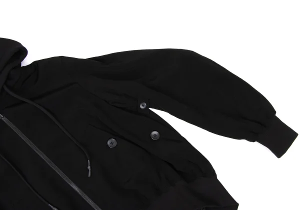 REGULATION yohji yamamoto Crepe de Chine Bomber jacket K-170817_008