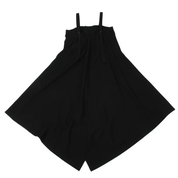 Y's Wool Flannel Switching Sleeveless Dress K-170818_011