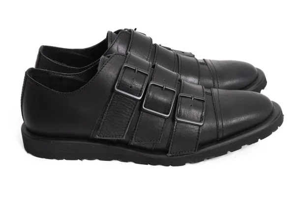 Y's Belted Design Leather Shors K-170823_006