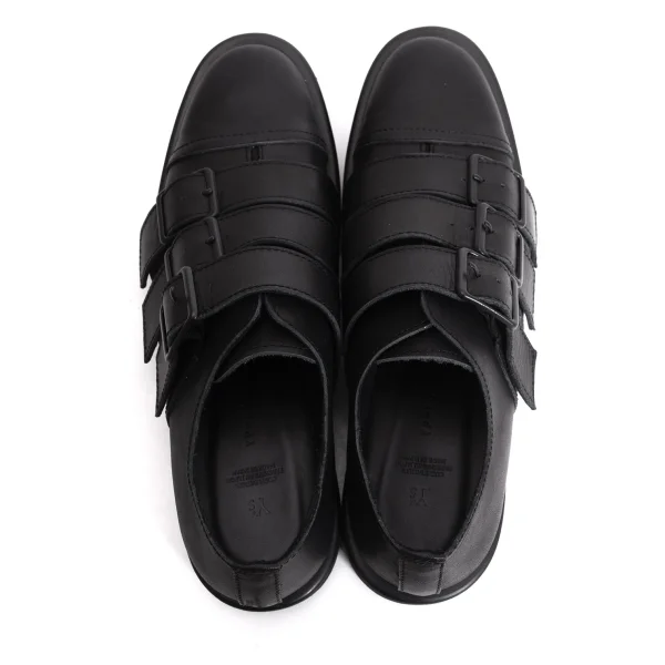 Y's Belted Design Leather Shors K-170823_009