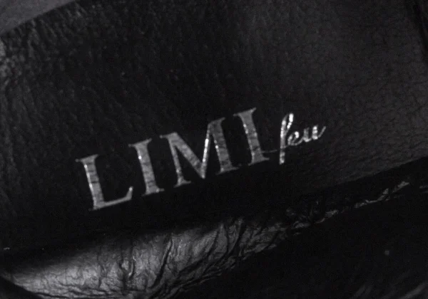 LIMI feu Leather Belted Canvas Boots K-170824_012