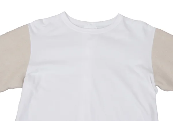 tao Sleeve Switching Back Open T Shirt K-170827_003