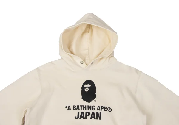 A BATHING APE BAPE Logo Print Hoodie K-170828_002