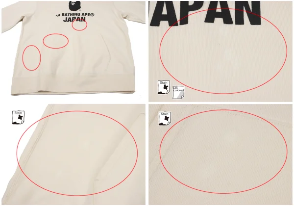 A BATHING APE BAPE Logo Print Hoodie K-170828_011
