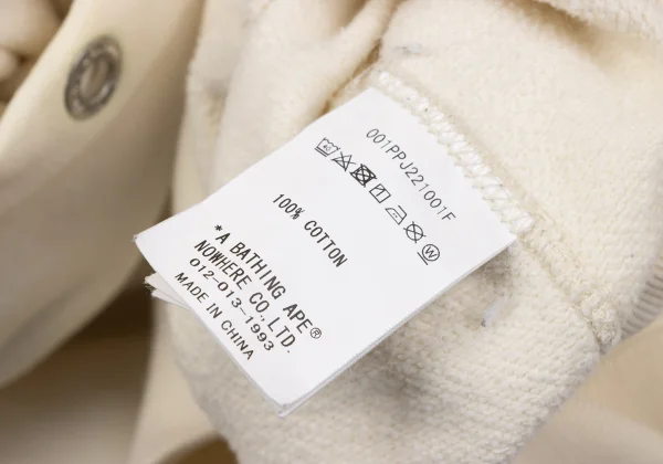 A BATHING APE BAPE Logo Print Hoodie K-170828_018