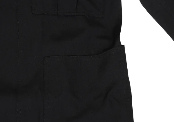Yohji Yamamoto FEMME Beaded Shoulder Shirt Dress K-170829_008