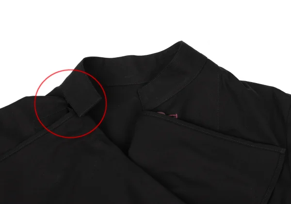 Yohji Yamamoto FEMME Many Buttons Detachable Drape Jacket K-170830_004