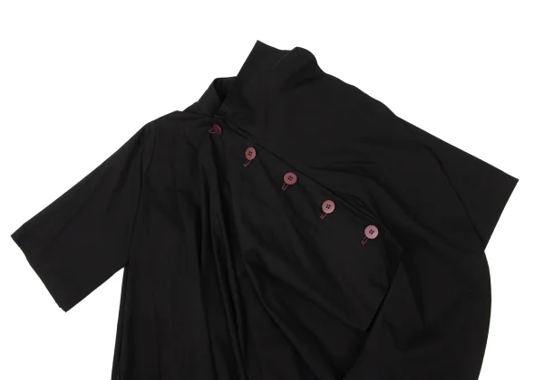 Yohji Yamamoto FEMME Many Buttons Detachable Drape Jacket K-170830_006
