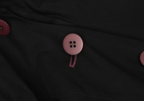 Yohji Yamamoto FEMME Many Buttons Detachable Drape Jacket K-170830_007
