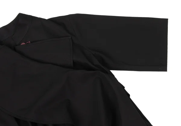Yohji Yamamoto FEMME Many Buttons Detachable Drape Jacket K-170830_008