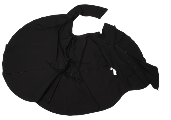 Yohji Yamamoto FEMME Many Buttons Detachable Drape Jacket K-170830_016