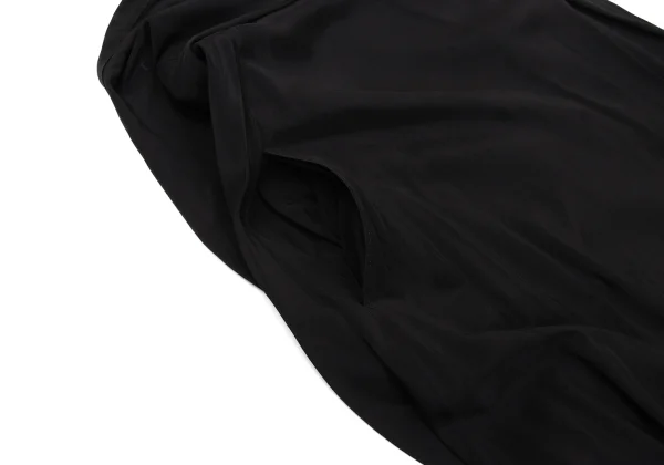 Yohji Yamamoto FEMME Draped Switching Asymmetrical Skirt K-170831_006
