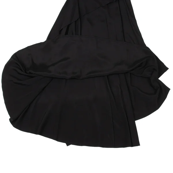 Yohji Yamamoto FEMME Draped Switching Asymmetrical Skirt K-170831_009