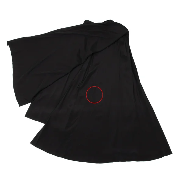 Yohji Yamamoto FEMME Draped Switching Asymmetrical Skirt K-170831_011