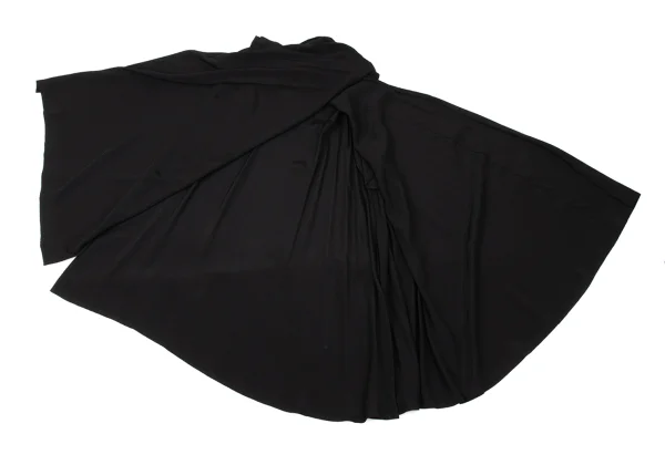 Yohji Yamamoto FEMME Draped Switching Asymmetrical Skirt K-170831_013